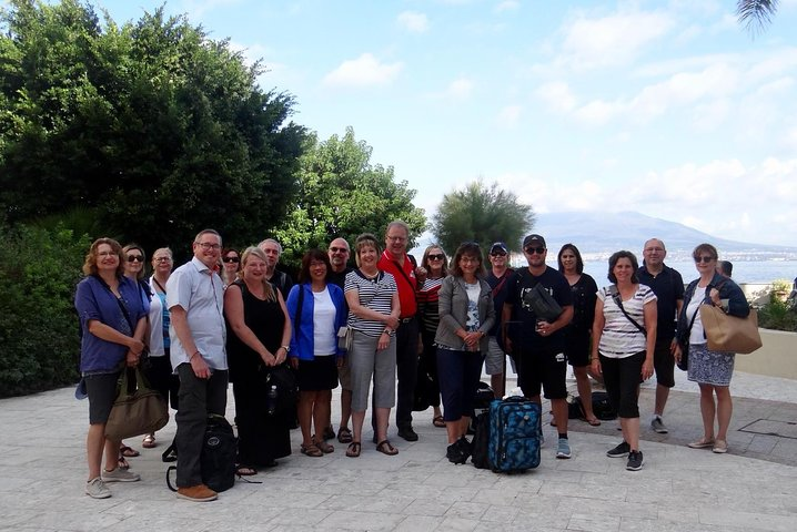 Canadian group, October 2019: view of the Gulf of Naples.