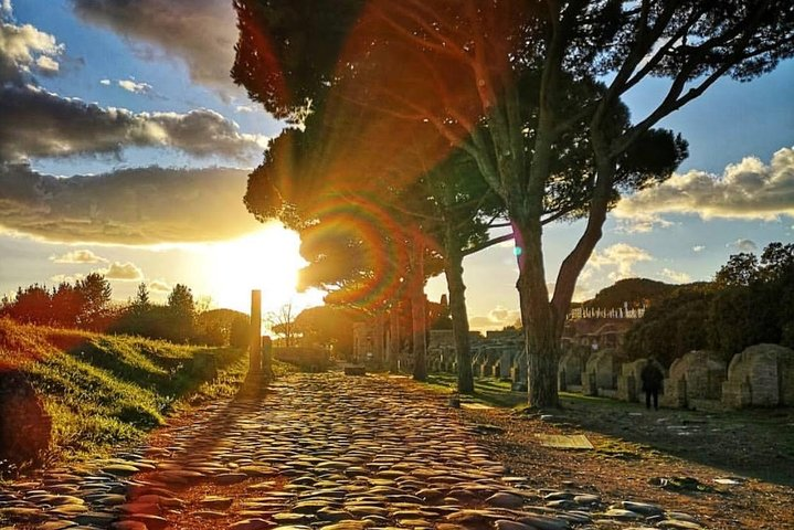 The main street of Ostia Antica a path of history and nature to be discovered with Micaela Guide