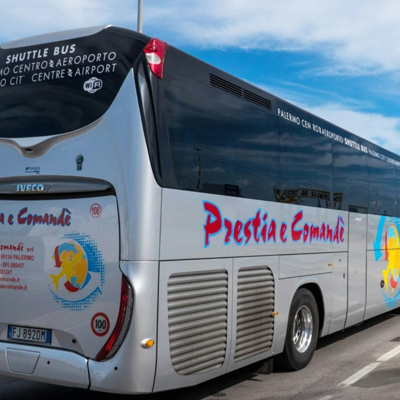 Palermo: Bus Transfer To/From Airport and City Center - Photo 1 of 5