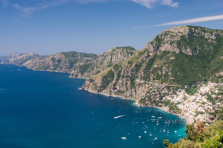 Path of the Gods view of Positano