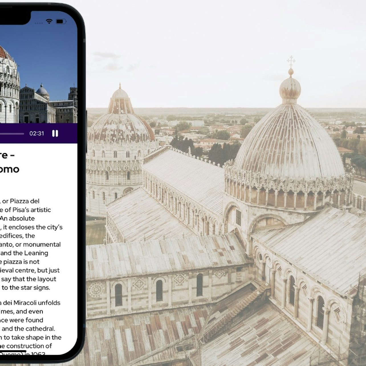 Pisa Self-Guided Audio Tour - Photo 1 of 4