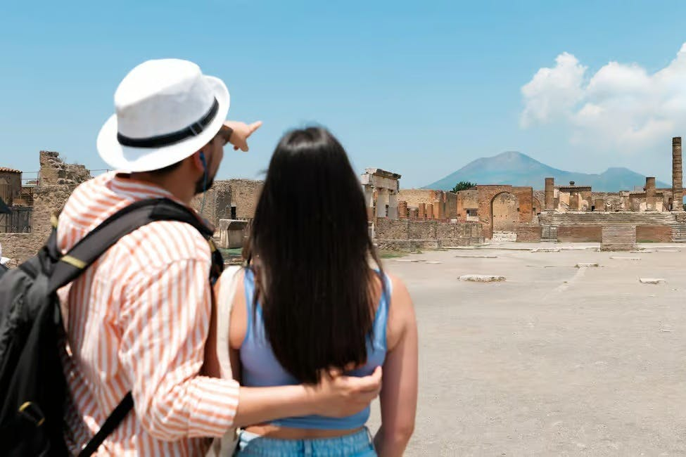 Pompeii: Entry Ticket with Audio Guide + Roundtrip from Salerno by Train - Photo 1 of 8