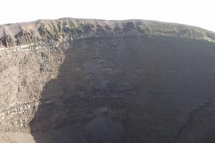 INSIDE CRATER OF MOUNT VESUVIUS