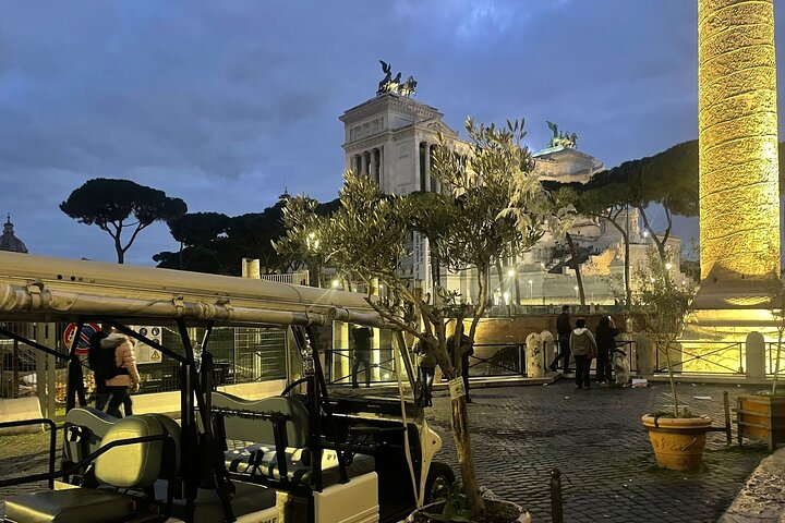 Twilight Magic: Private Golf Cart Tour of Rome with Aperitivo - Photo 1 of 21