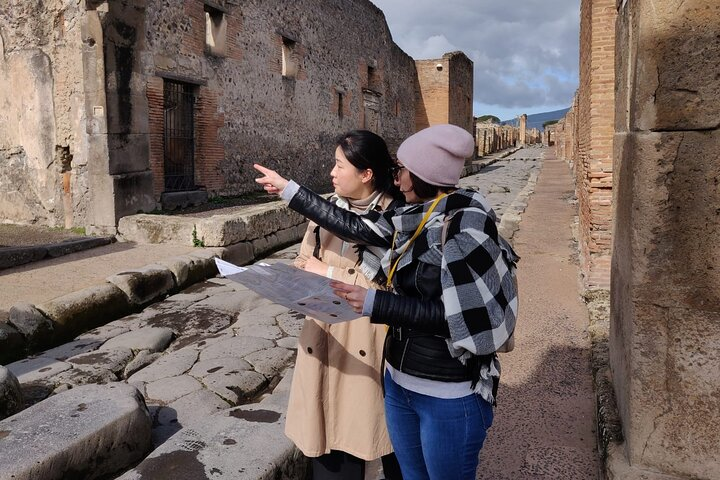 Private Pompeii Tour with Fast-Entrance Tickets to the Ruins & Exclusive Guide - Photo 1 of 7