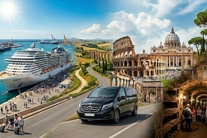 Private Shore Excursions from Civitavecchia Port: Rome highlights and the Catacombs - Photo 1 of 12
