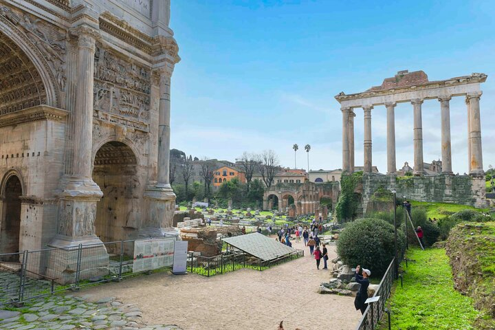 Rome: Colosseum Arena, Roman Forum & Palatine Hill Tour - Photo 1 of 14