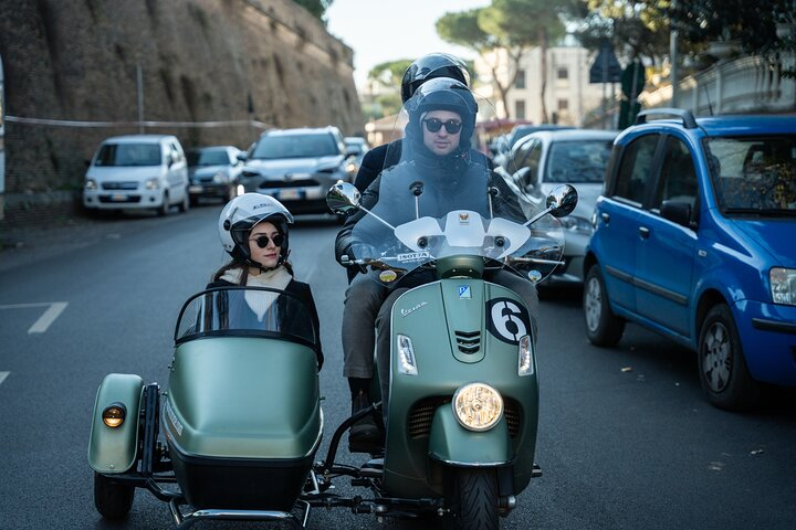 Private Vespa Sidecar Tour with Hotel Pickup - Photo 1 of 10