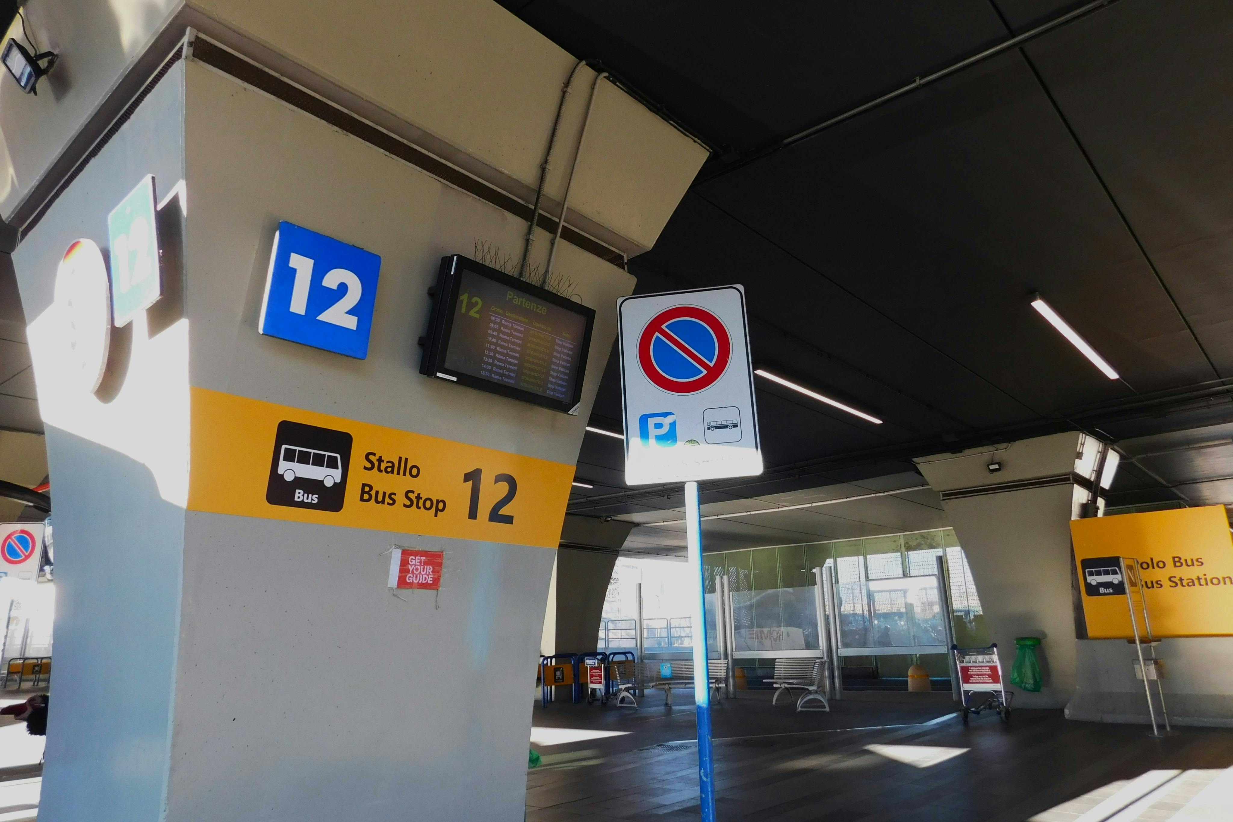 Fiumicino Airport: One-Way Bus Transfer from Vatican City - Photo 1 of 3