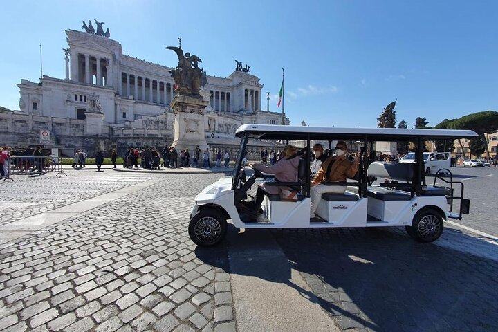 Rome Golf Cart Tour -Up to 6 - Photo 1 of 12