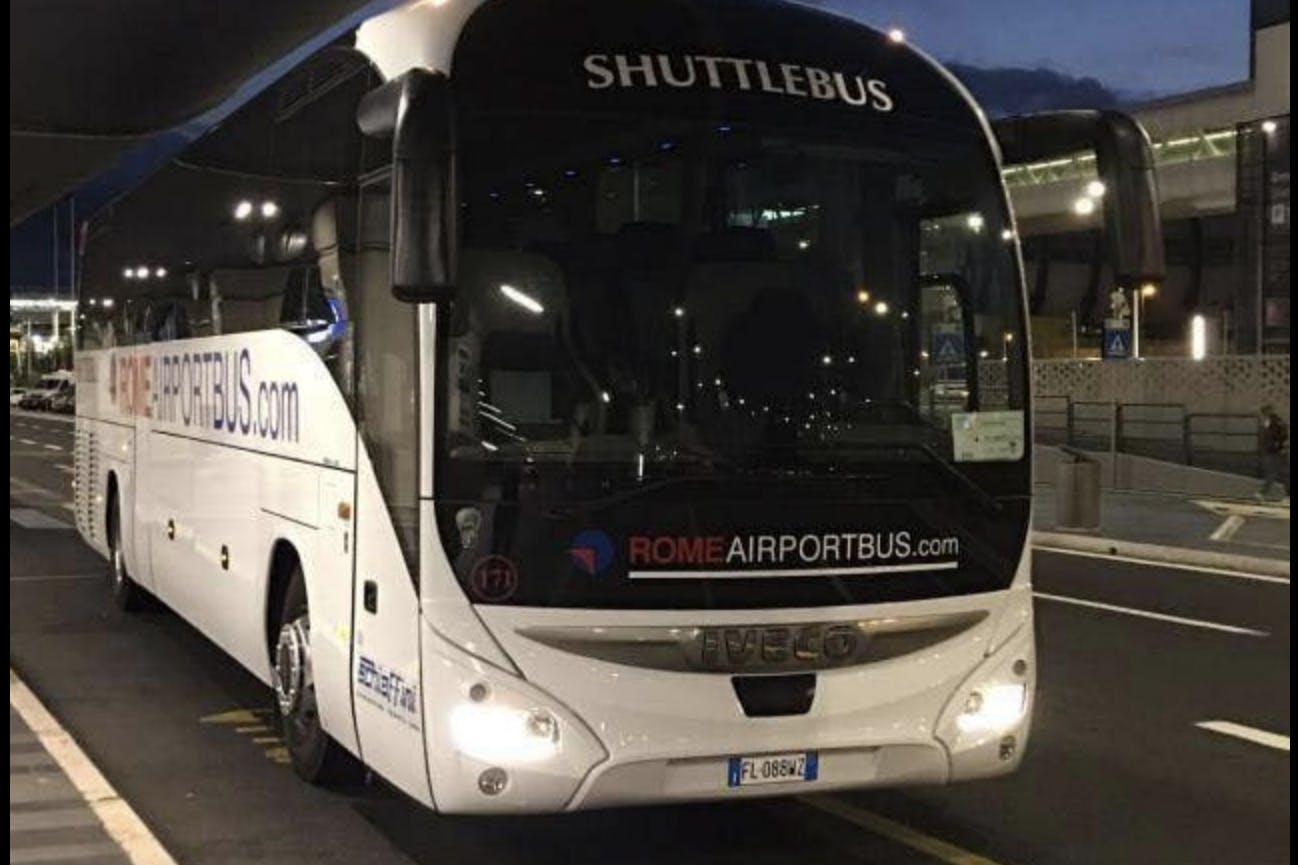 Fiumicino Airport: One-way Bus Transfer To/From Rome Termini - Photo 1 of 5