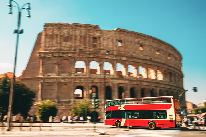 Rome Exclusive Colosseum Express Guided Tour and Open Bus Tickets - Photo 1 of 9