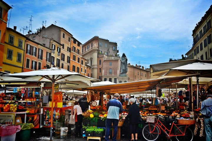 Rome walking tour - Campo de' Fiori