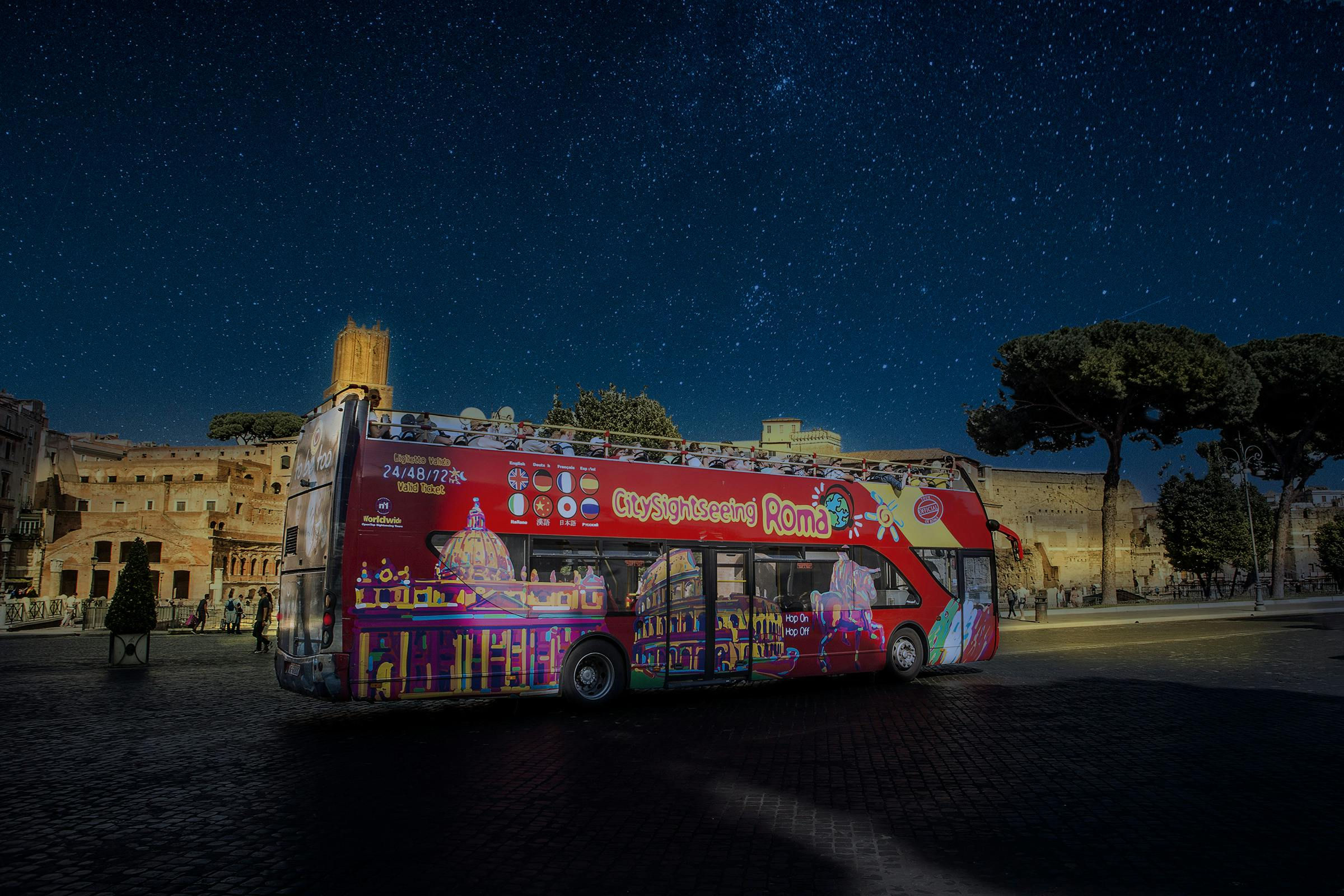Rome: Night Bus Tour - Photo 1 of 3