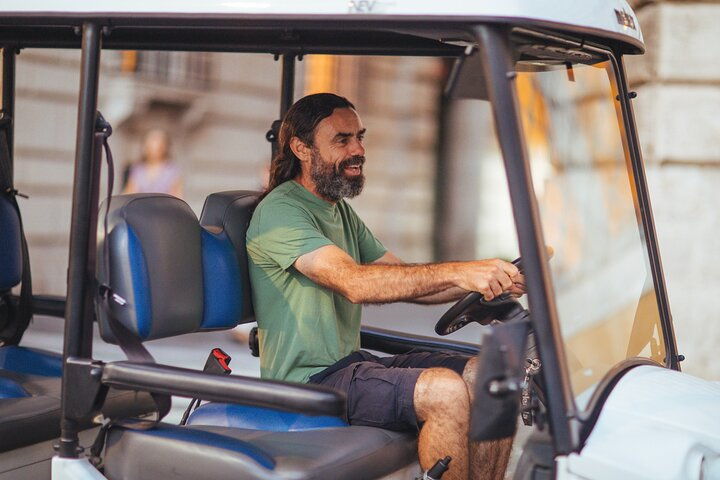 Rome on a Golf Cart Semi-Private Tour Max 6