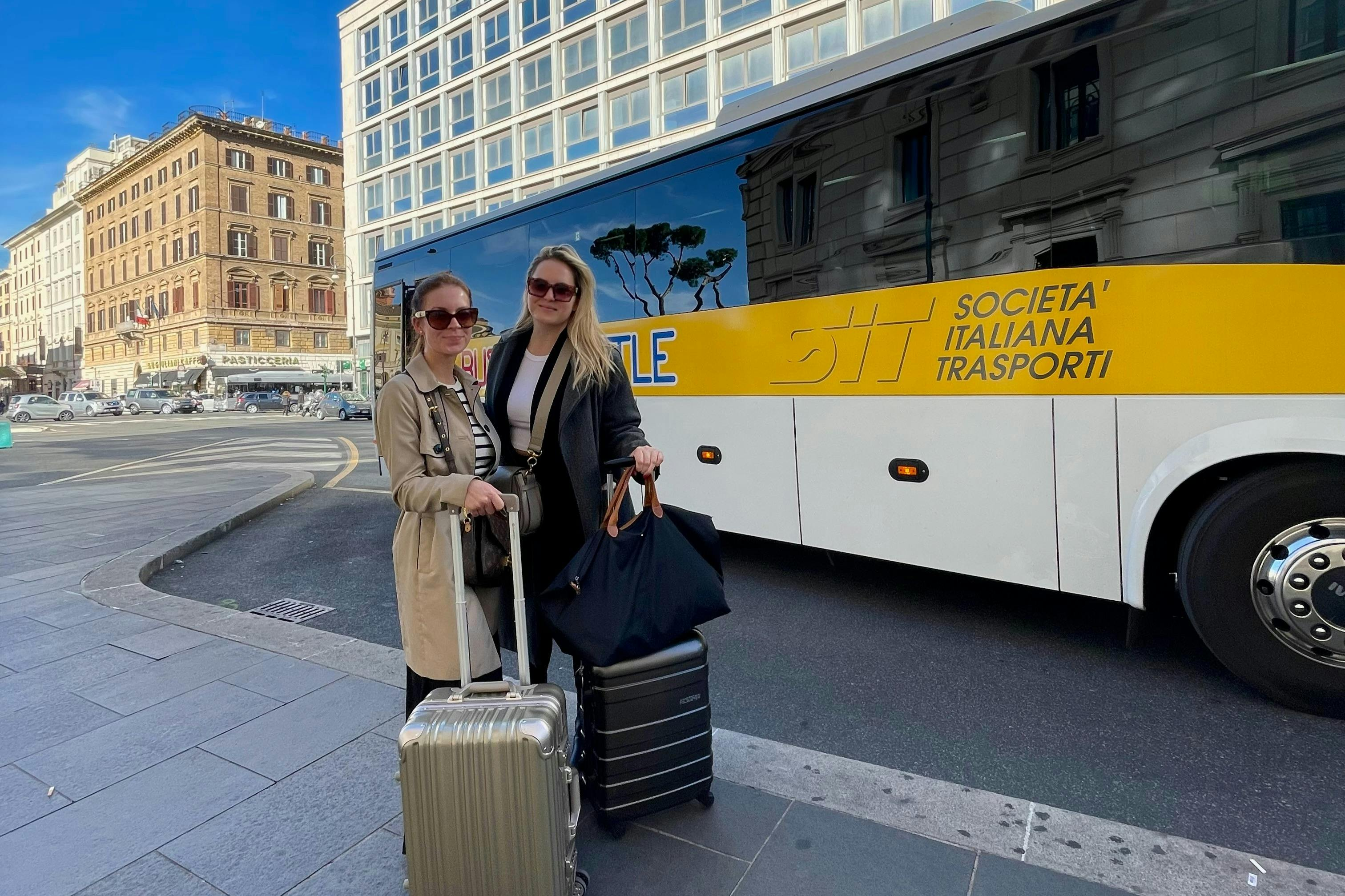 Rome: SIT Bus Transfer from Rome Termini to Fiumicino Airport - Photo 1 of 3