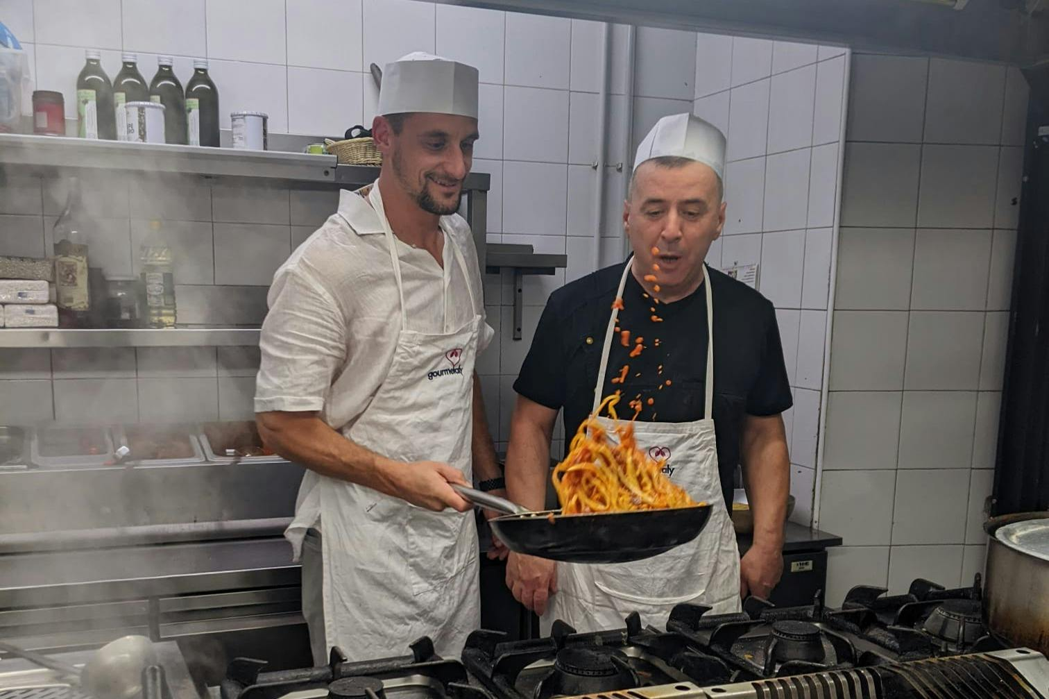 Rome: Pasta Amatriciana & Cacio e Pepe Cooking Class - Photo 1 of 13