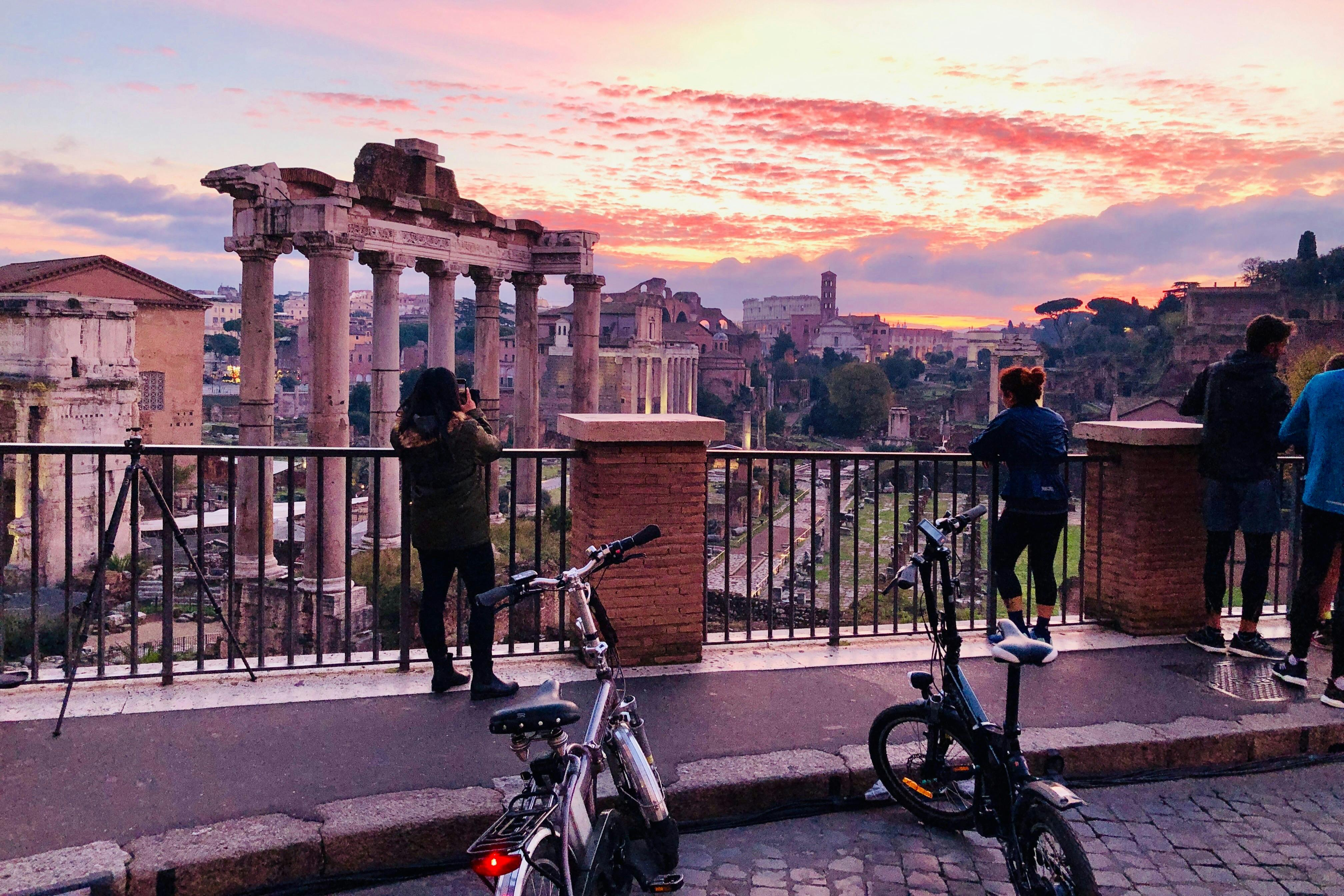 Rome: Sunrise E-Bike Tour + Italian Breakfast - Photo 1 of 6