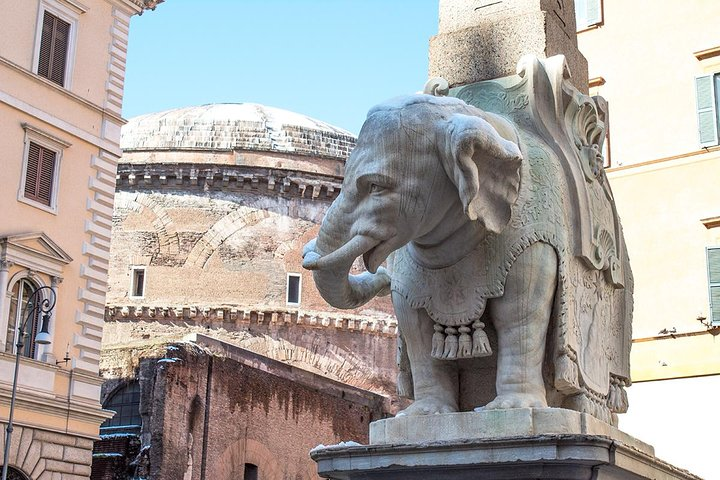 Bernini Stone elephant