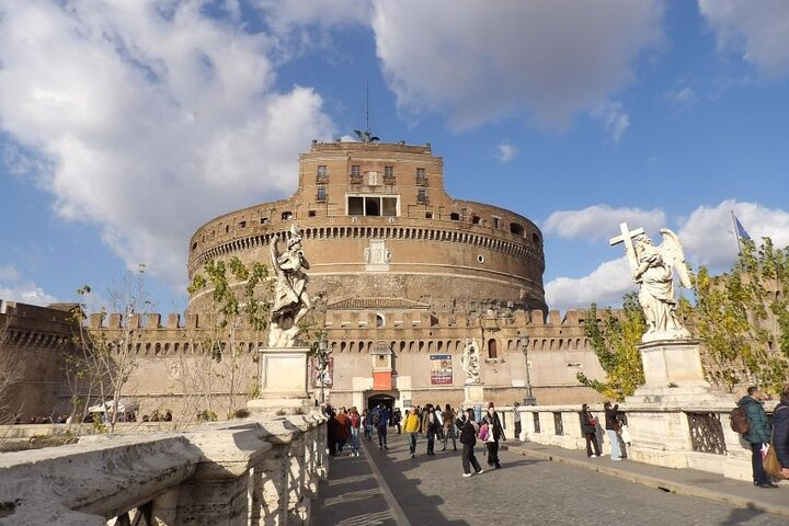 Rome: Castel Sant'Angelo & St.Peters Basilica with Pinsa Tasting - Photo 1 of 10