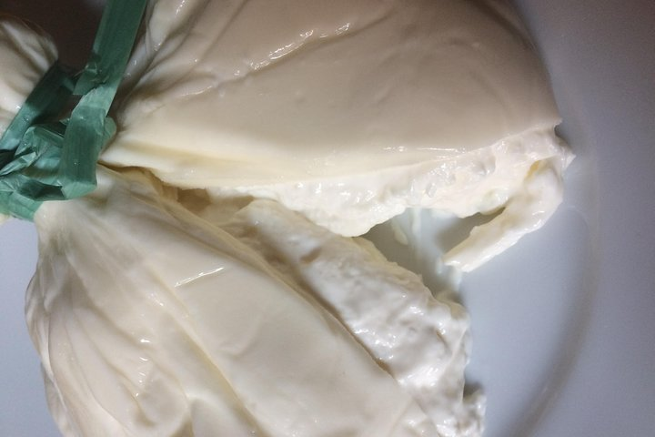 Tasting of fresh burrito