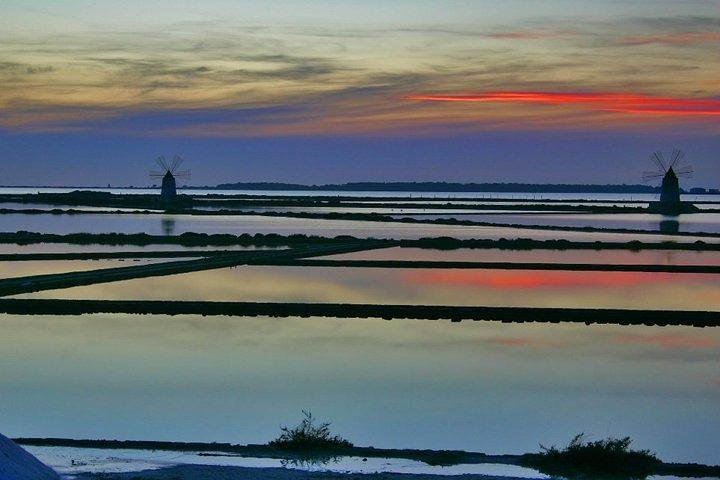 sunset Salt pans Marsala