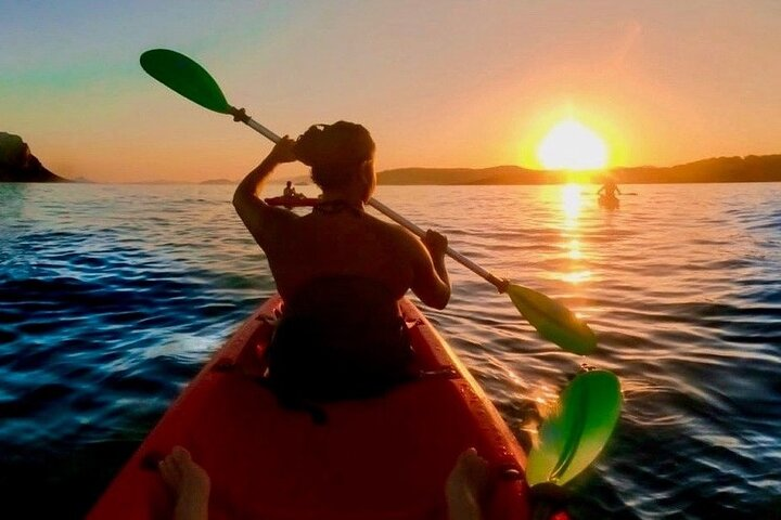 Sunset Kayak Tour with Snorkeling and Local Aperitif - Photo 1 of 9