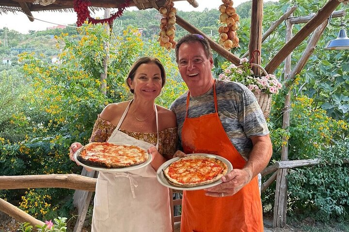 Sorrento Pizza Class with Wine, Limoncello and Transfer Included - Photo 1 of 13