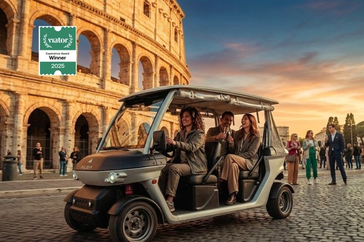 Rome Sunset/Night Golf Cart Private Tour with Gelato (Top Rated) - Photo 1 of 25