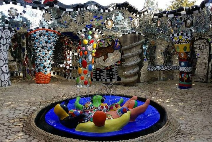 Detail of the Tarot Garden