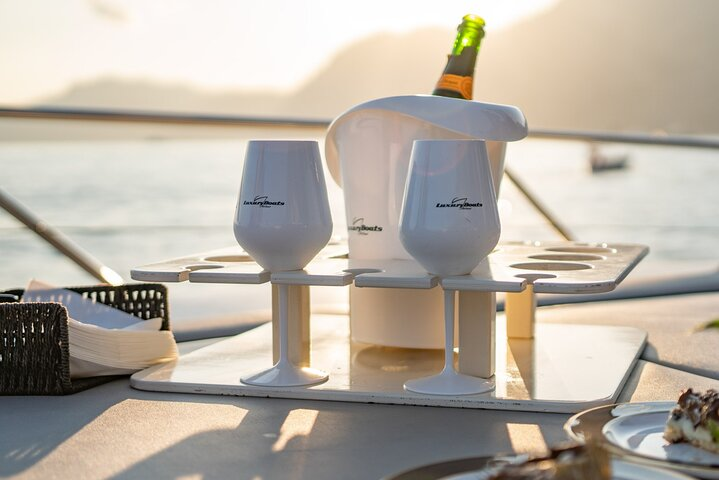 Sunset in Capri by Luxury Boats Positano