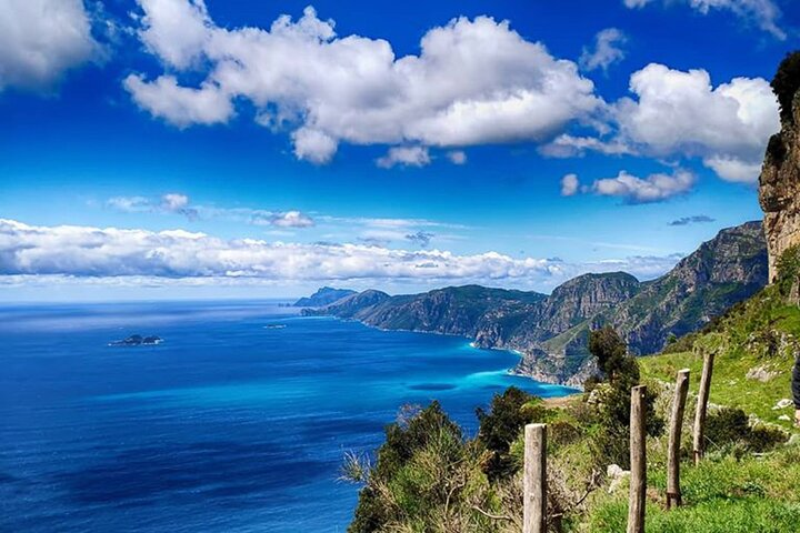 Amazing landscape from the Path of the Gods