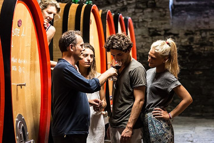 owner's family in the ancient cellars