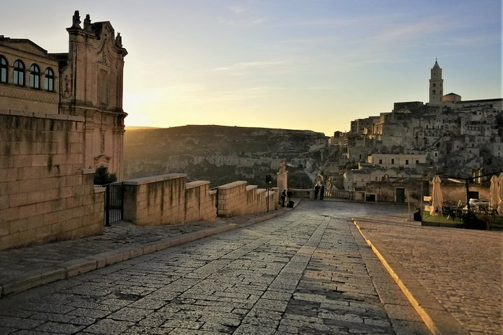 Sassi di Matera at dawn