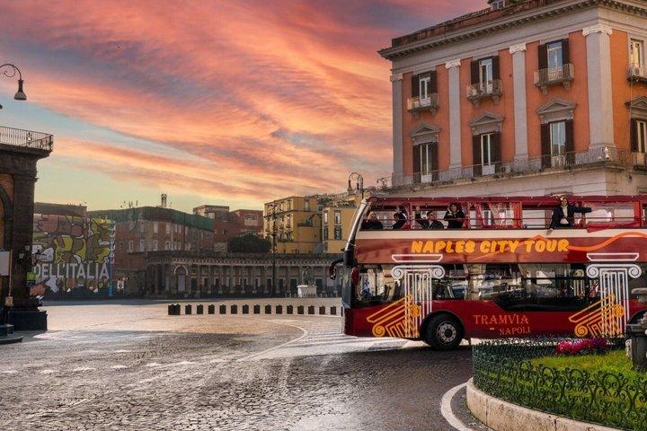Naples: Open Bus Naples City Tour drop-on drop-off - Photo 1 of 13