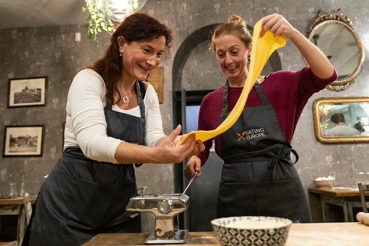 Rome Trastevere Pasta Making Class & Food Tour with Eating Europe - Photo 1 of 12