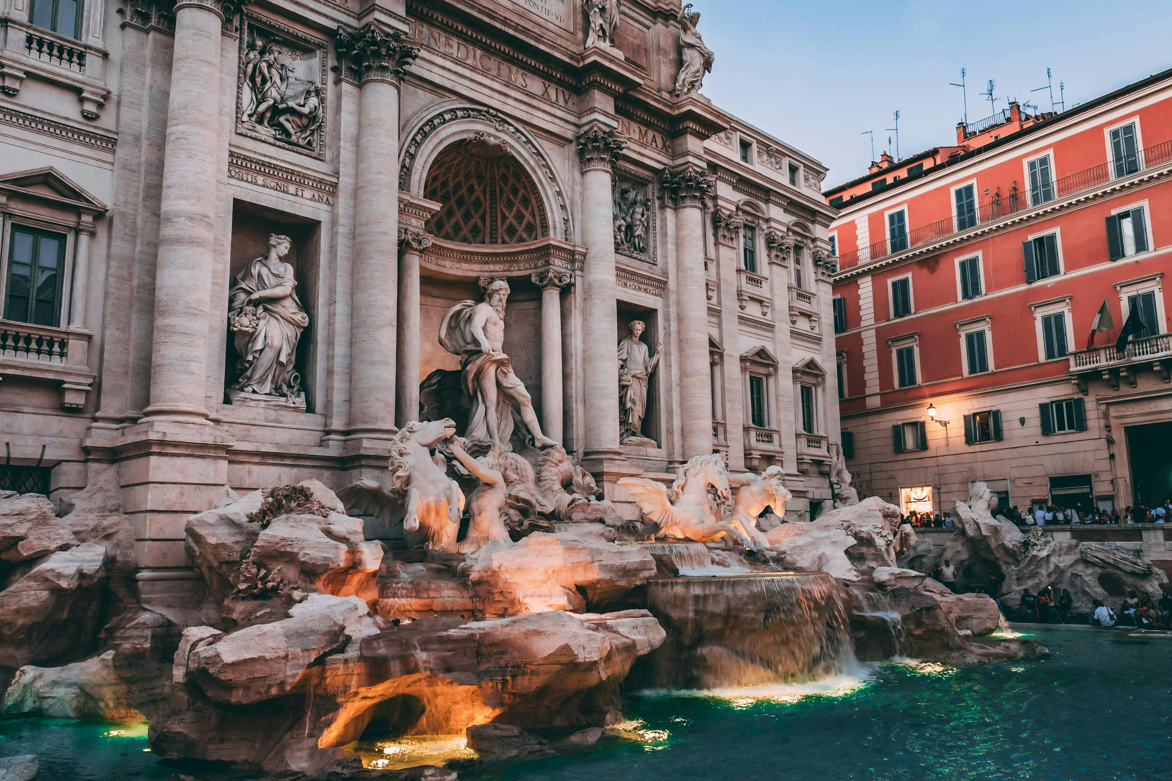 Trevi Fountain: Entry Ticket + Guided City Walking Tour - Photo 1 of 7