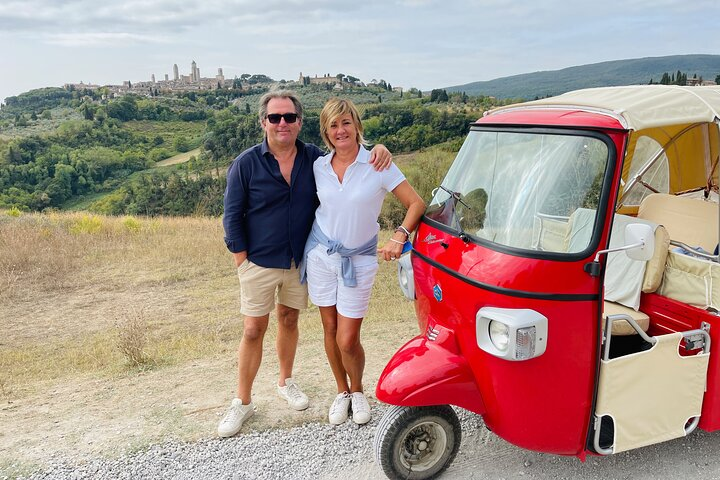 From Florence:Tuscany Tuk Tuk with Lunch, Wine & San Gimignano - Photo 1 of 25