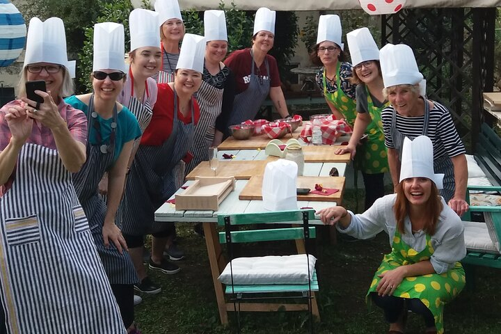 Florence Cooking Class with Wine Pairing in Mirella's Garden Home - Photo 1 of 11