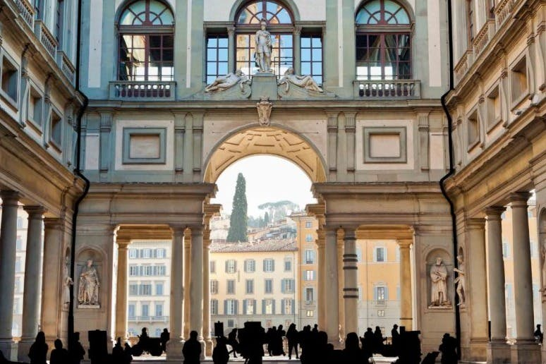 Uffizi Gallery & Accademia Gallery: Reserved Entry + Audio Guide App - Photo 1 of 7