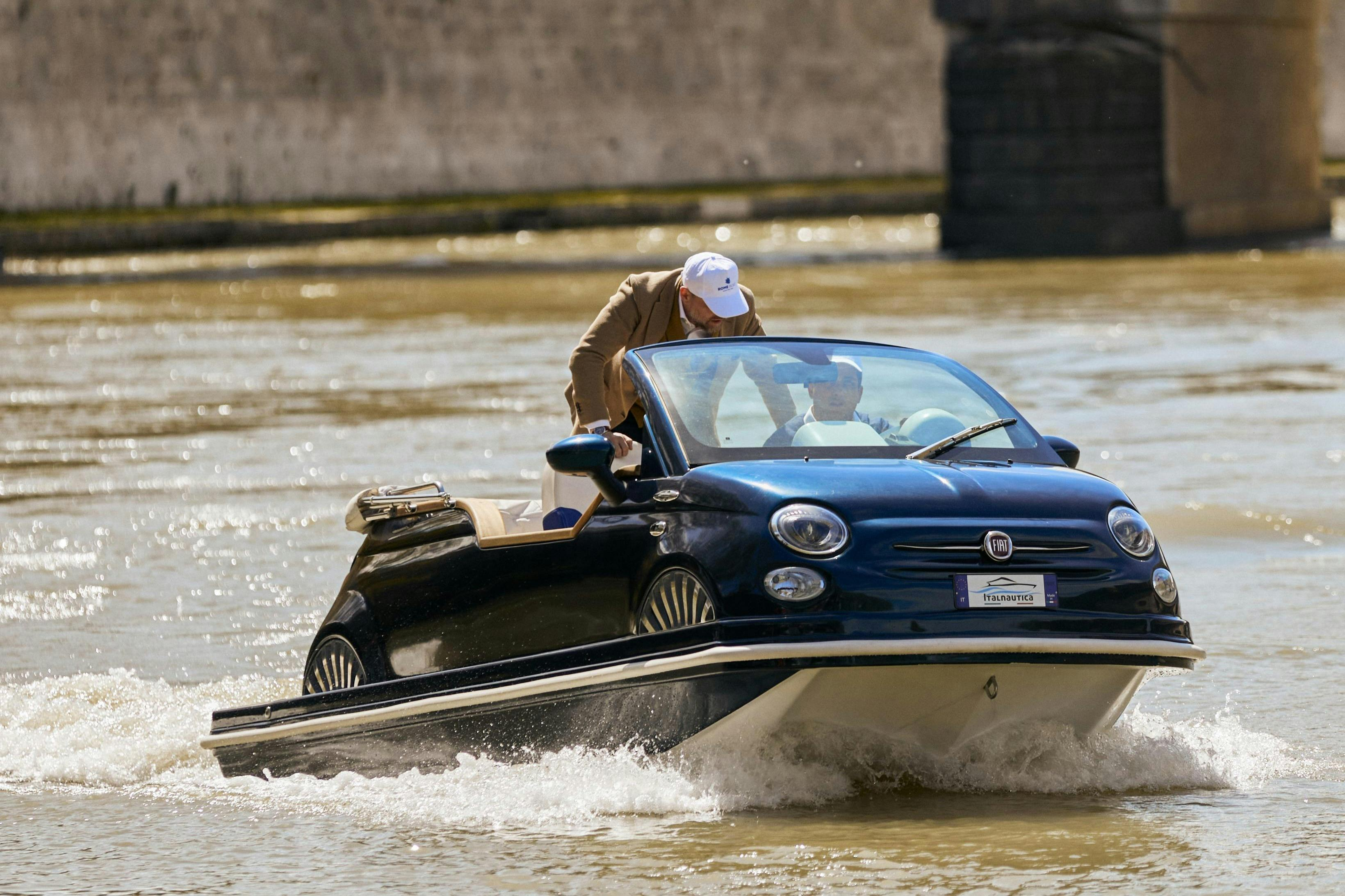 Tiber River Rome: 500 Boat Private Transfer - Photo 1 of 3