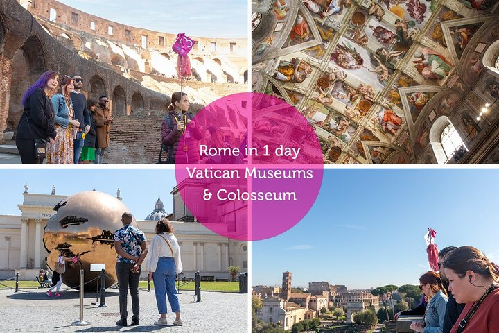 1-Day Rome: Vatican & Colosseum Tour with Transport - Photo 1 of 24