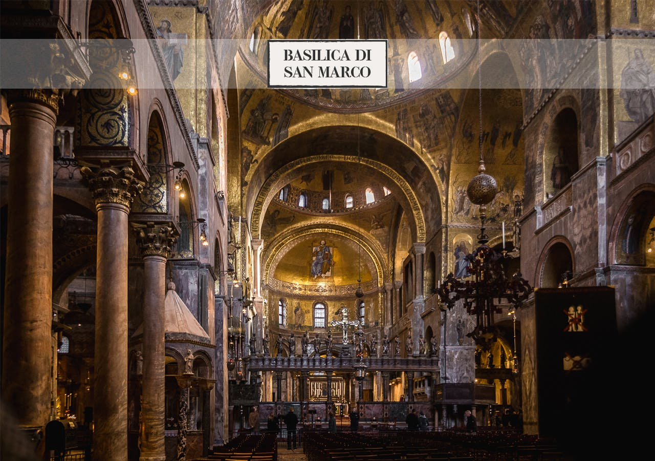 St. Mark's Basilica, Doge's Palace & History Gallery: Guided Tour + Gondola Ride - Photo 1 of 7