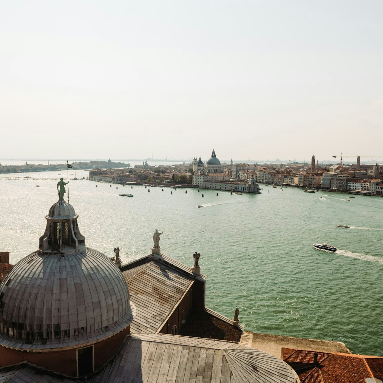 Venice: Grand Canal Guided Boat Tour + San Giorgio Maggiore Bell Tower Entry - Photo 1 of 4