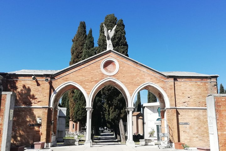 Discover tranquility at San Michele Island Cemetery where history whispers among cypress trees and serene paths. Reflect on notable figures and enjoy the peaceful lagoon surroundings.