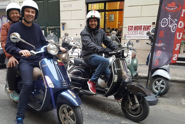 Vespa Self Drive Tour Secret Rome 3/4 hours - Photo 1 of 10