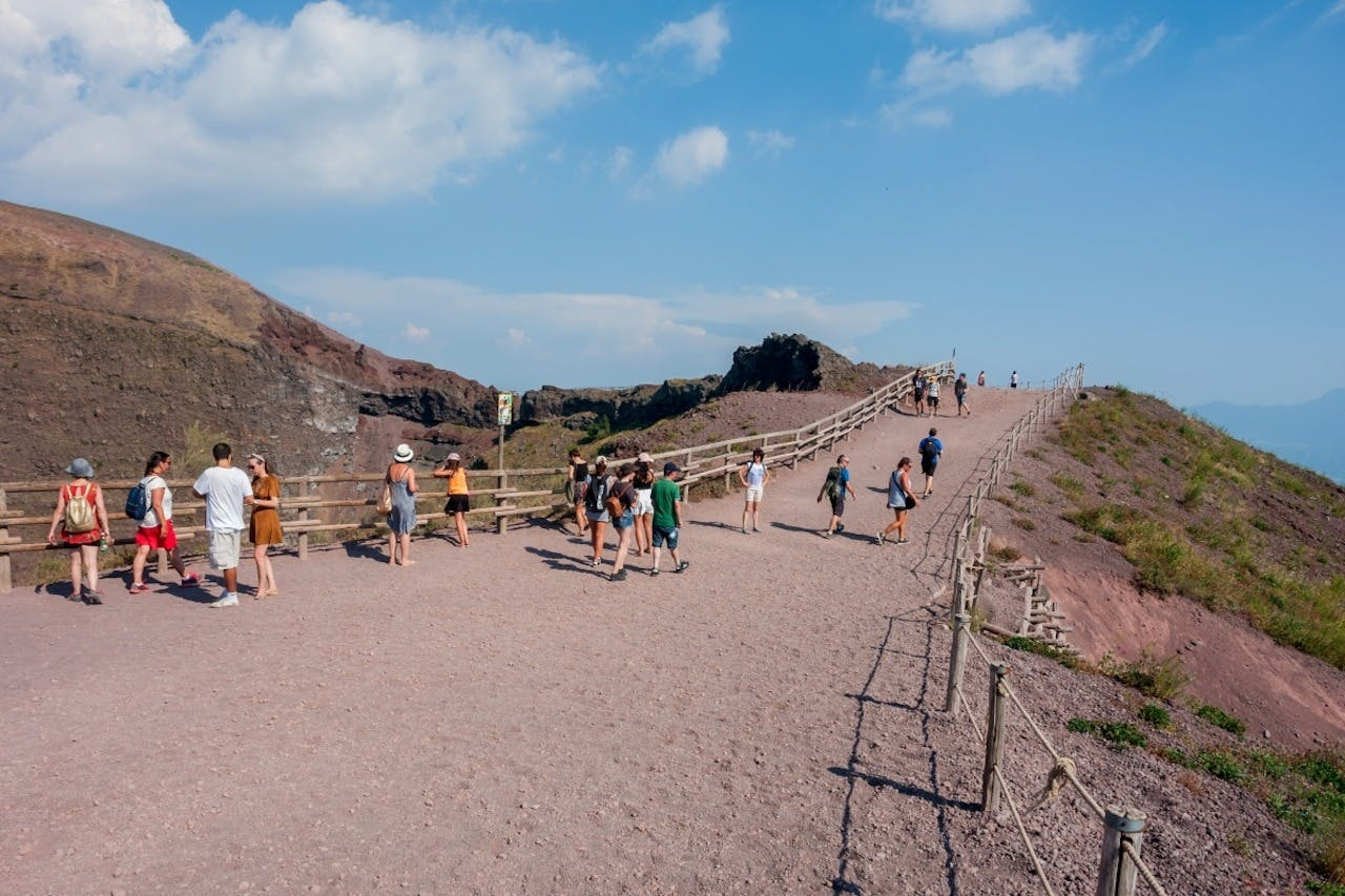 Mount Vesuvius: Skip The Line Ticket + Roundtrip from Naples via Vesuvio Express - Photo 1 of 5