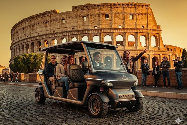 Rome Highlights Golf Cart Tour with Gelato (Private) - Photo 1 of 25