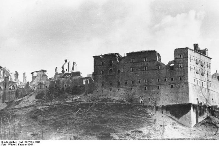 Ruins of Montecassino Abbey