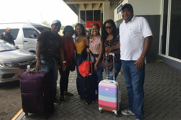 Departure done at the MBJ Airport